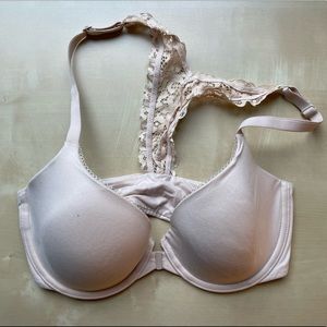 Victoria’s Secret Lightly Lined Demi Racerback Bra (front closing)